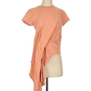 Draped Cotton Tee M